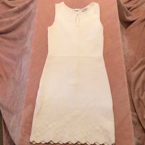 Bebe white dress
